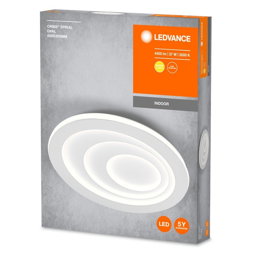 Ledvance - LED Griestu lampa ORBIS SPIRAL LED/37W/230V