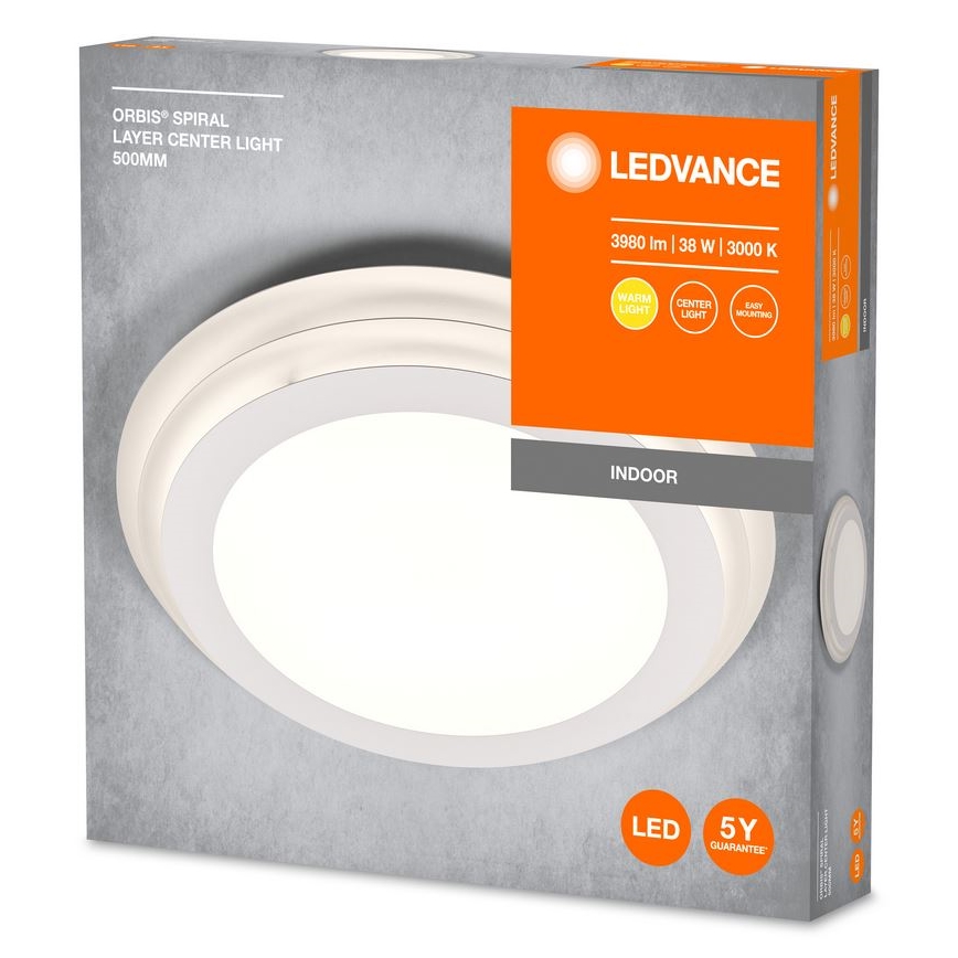 Ledvance - LED Griestu lampa ORBIS SPIRAL LED/38W/230V