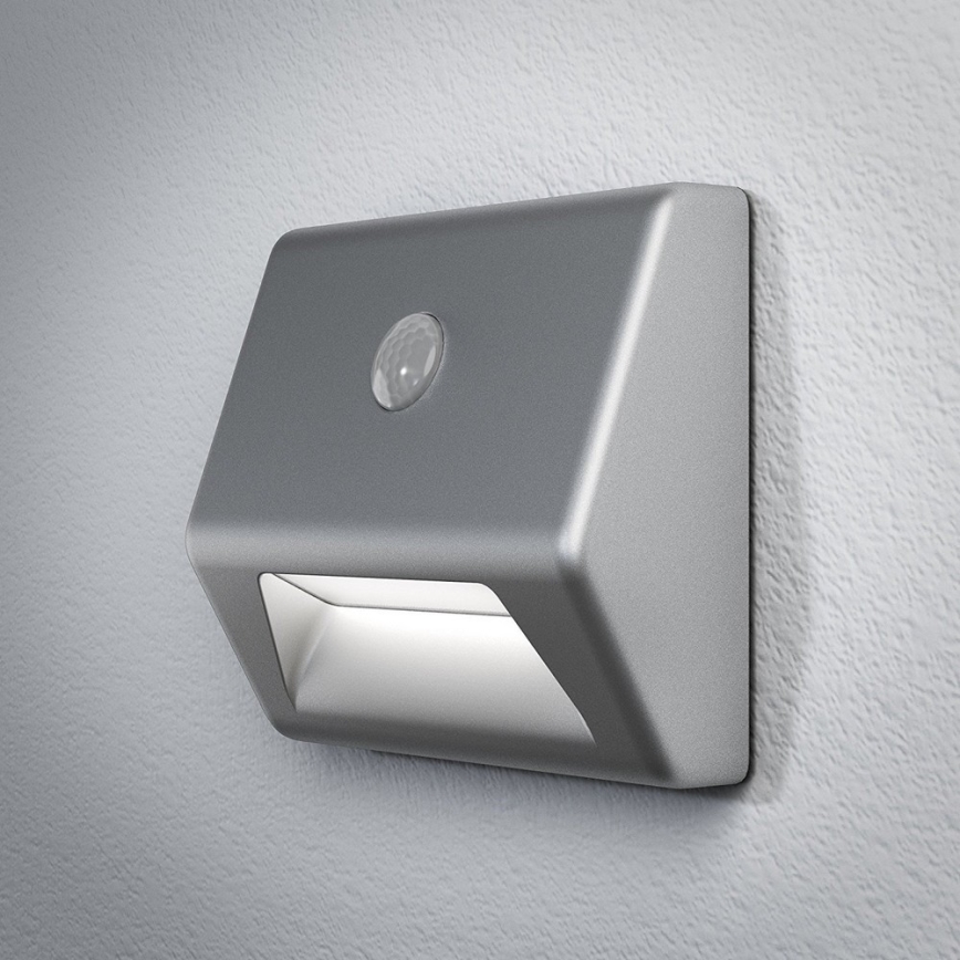 Ledvance - LED Kāpņu telpas lampa ar sensoru NIGHTLUX LED/0,25W/3×AAA IP54