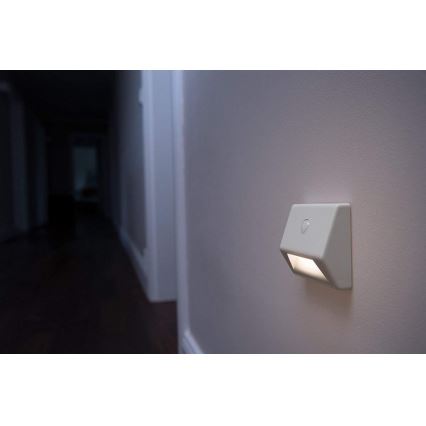 Ledvance - LED Kāpņu telpas lampa ar sensoru NIGHTLUX LED/0,25W/3×AAA IP54