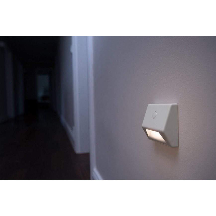 Ledvance - LED Kāpņu telpas lampa ar sensoru NIGHTLUX LED/0,25W/3×AAA IP54