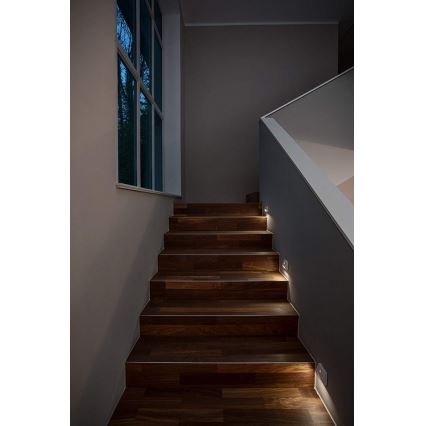 Ledvance - LED Kāpņu telpas lampa ar sensoru NIGHTLUX LED/0,25W/3×AAA IP54