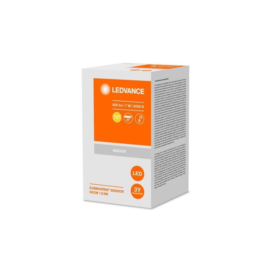 Ledvance - LED Lielas slodzes gaismeklis ar sensoru SUBMARINE 1xG13/8W/230V IP65