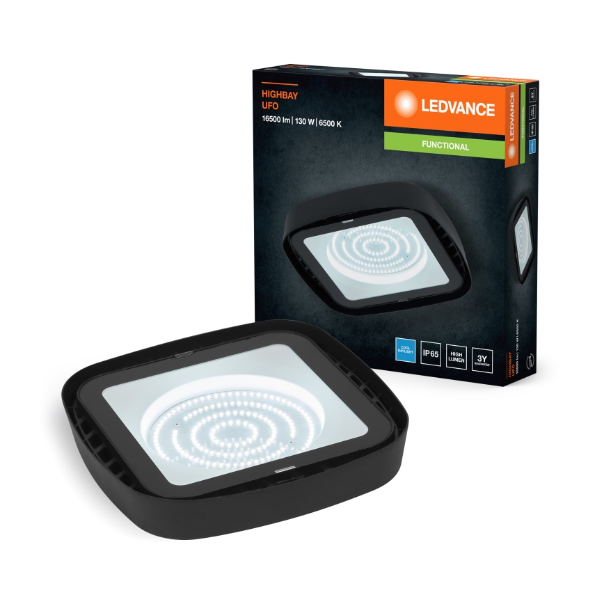 Ledvance - LED Lielas slodzes griestu lampa HIGHBAY LED/130W/230V IP65 6500K