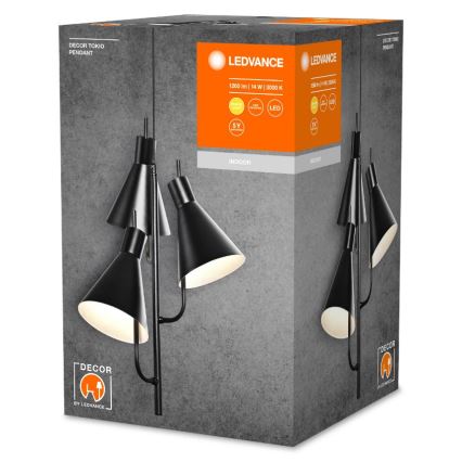 Ledvance - LED Lustra ar auklu DECOR TOKIO 3xLED/4,6W/230V