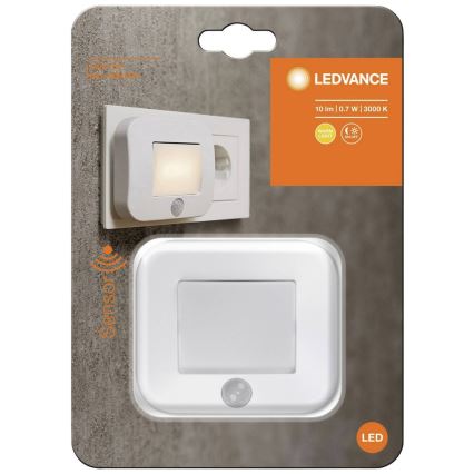 Ledvance - LED Nakts lampa ar sensoru LUNETTA LED/0,7W/230V 3000K