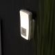 Ledvance - LED Orientēšanās kontaktligzdas lampa ar sensoru LUNETTA LED/2W/230V
