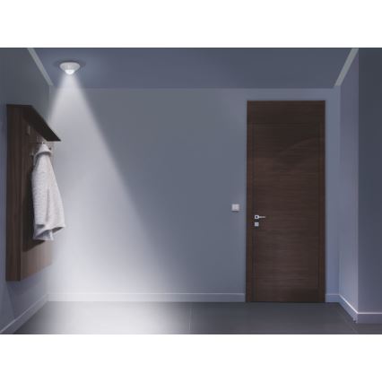 Ledvance - LED Orientēšanās lampa ar sensoru NIGHTLUX LED/1,7W/3xAA 4000K