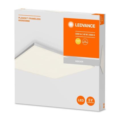 Ledvance - LED Pie virsmas stiprināms panelis FRAMELESS LED/40W/230V 3000K