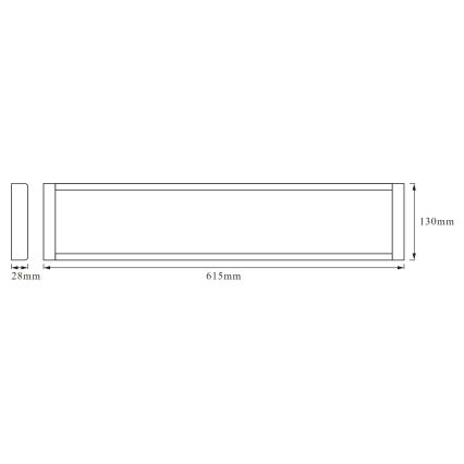 Ledvance - LED Piekaramais gaismeklis OFFICE LINE LED/25W/230V