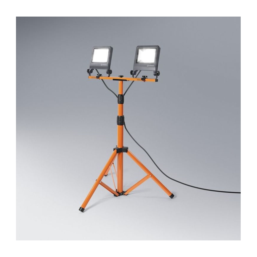 Ledvance - LED Plūdu gaismeklis ar rokturi TRIPOD 2xLED/30W/230V IP65