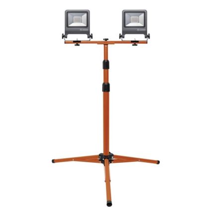 Ledvance - LED Plūdu gaismeklis ar rokturi TRIPOD 2xLED/30W/230V IP65