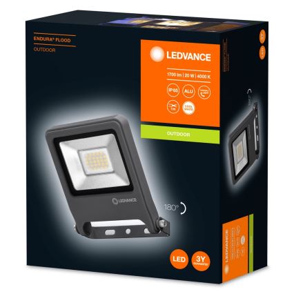 Ledvance - LED plūdu gaismeklis ENDURA LED/20W/230V IP65