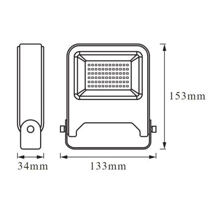 Ledvance - LED plūdu gaismeklis ENDURA LED/20W/230V IP65