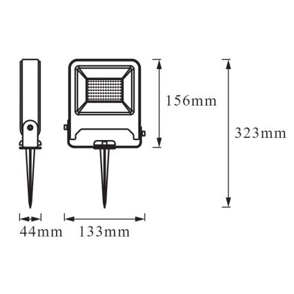 Ledvance - LED plūdu gaismeklis ENDURA LED/20W/230V IP65