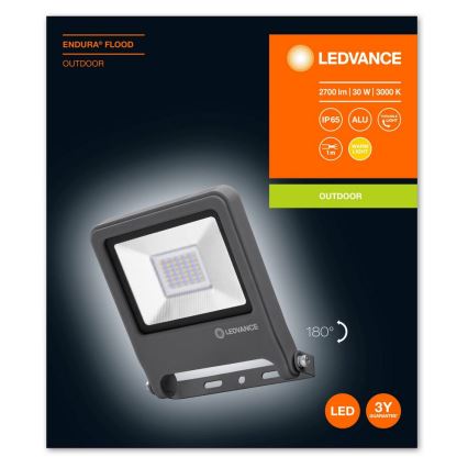 Ledvance - LED plūdu gaismeklis ENDURA LED/30W/230V IP65