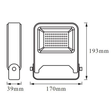 Ledvance - LED plūdu gaismeklis ENDURA LED/30W/230V IP65