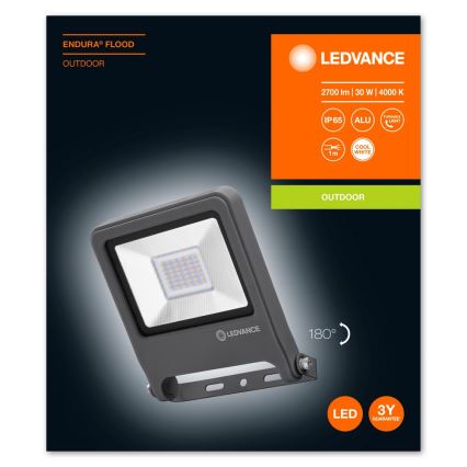 Ledvance - LED plūdu gaismeklis ENDURA LED/30W/230V IP65