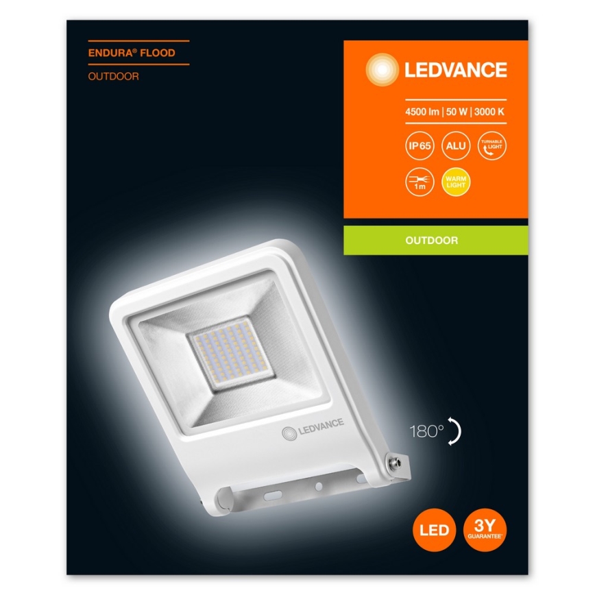Ledvance - LED plūdu gaismeklis ENDURA LED/50W/230V IP65