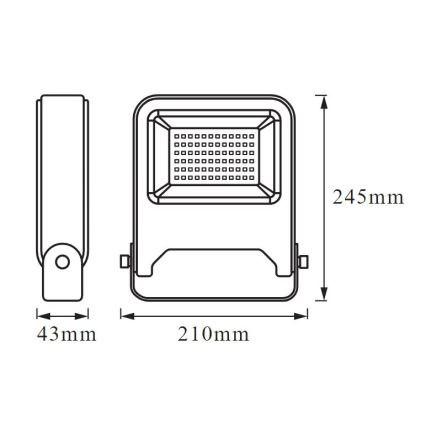 Ledvance - LED plūdu gaismeklis ENDURA LED/50W/230V IP65