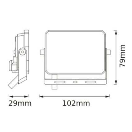 Ledvance - LED prožektors FLOODLIGHT LED/10W/230V 4000K IP65