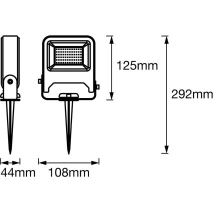 Ledvance - LED Prožetors ENDURA LED/10W/230V IP65