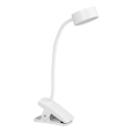 Ledvance - LED regulējama skārienjūtīga galda lampa ar skavu CYLINDER LED/4,8W/5V 3000-6500K balta