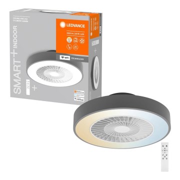 Ledvance - LED regulējams griestu gaismeklis ar ventilatoru SMART+ LED/38W/230V 3000-6500K Wi-Fi + tālvadība