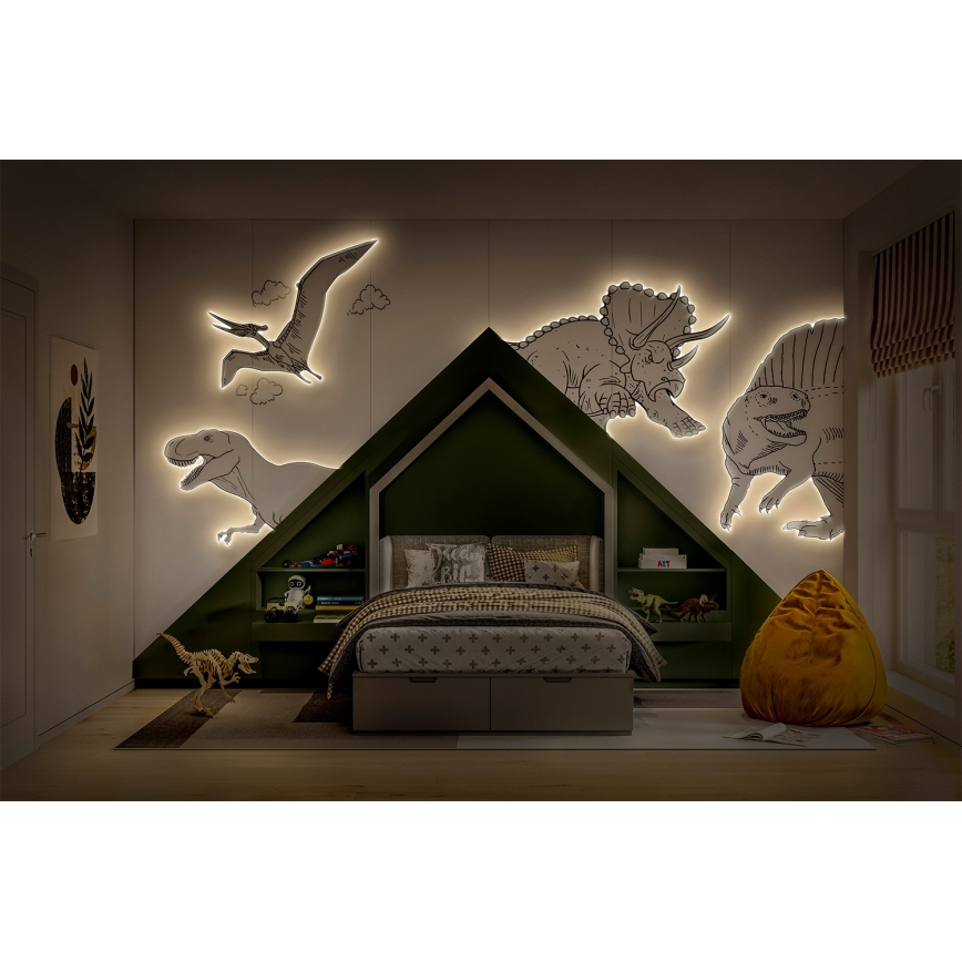 Ledvance - LED RGB aptumšojama FLEX sloksne 5m LED/10W/230V + tālvadības pults