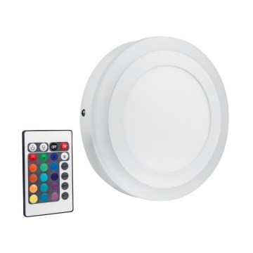 Ledvance - LED RGB Aptumšojama griestu lampa LED/19W/230V + tālvadības pults