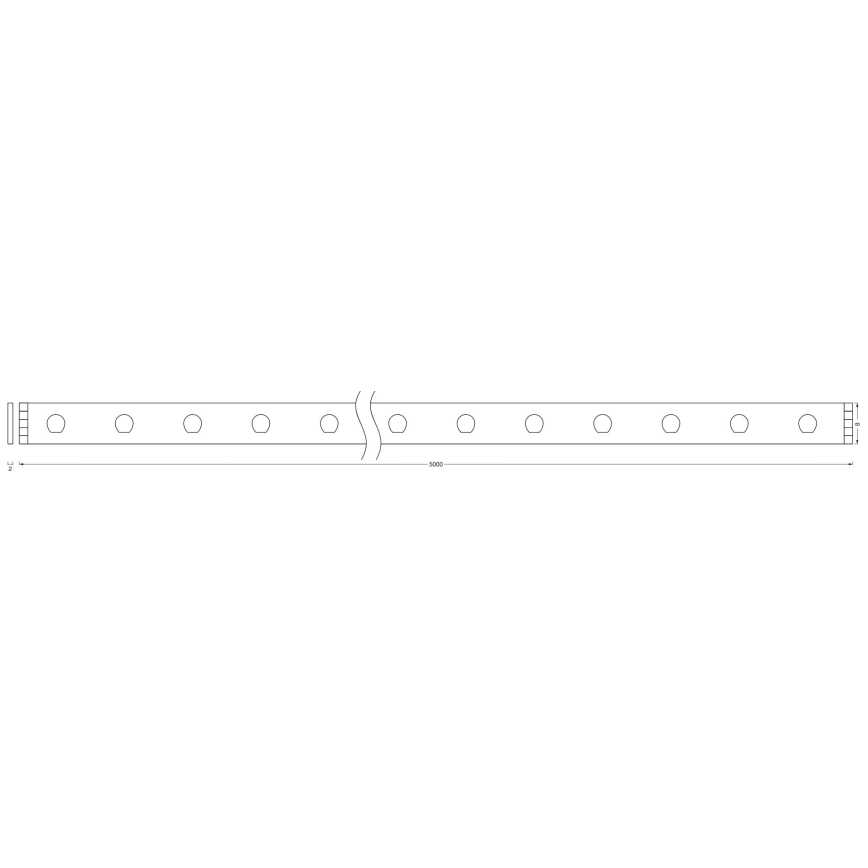 Ledvance - LED RGB Aptumšojama josla FLEX 5m LED/19W/230V + tālvadības pults