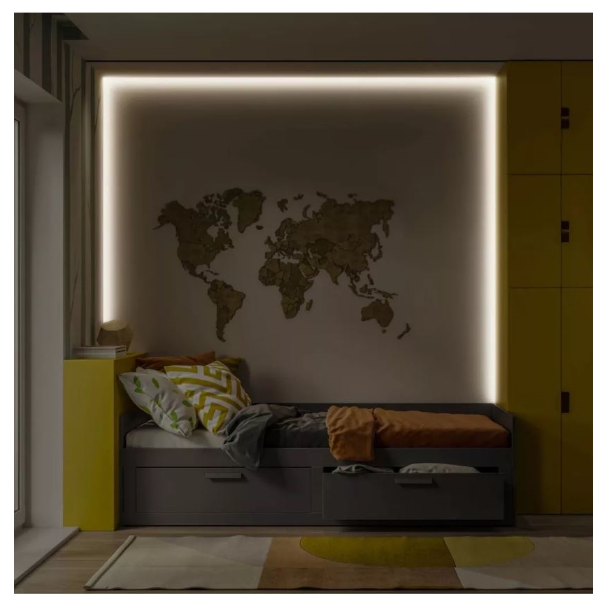Ledvance - LED RGB Aptumšojama josla FLEX AUDIO 5m LED/20W/230V + tālvadības pults
