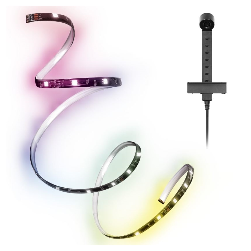 Ledvance - LED RGB Aptumšojama josla televizoram ar sensoru FLEX AUDIO 2m LED/1,8W/5V