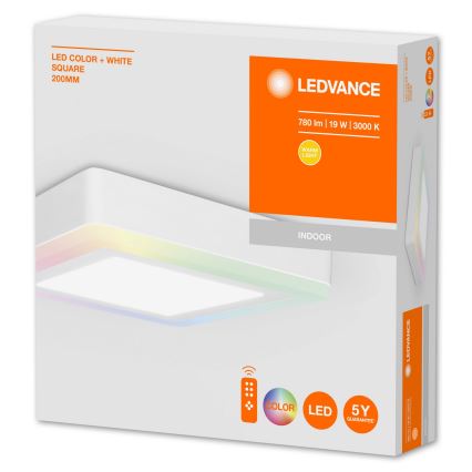 Ledvance - LED RGB Aptumšojams griestu gaismeklis LED/19W/230V + TP