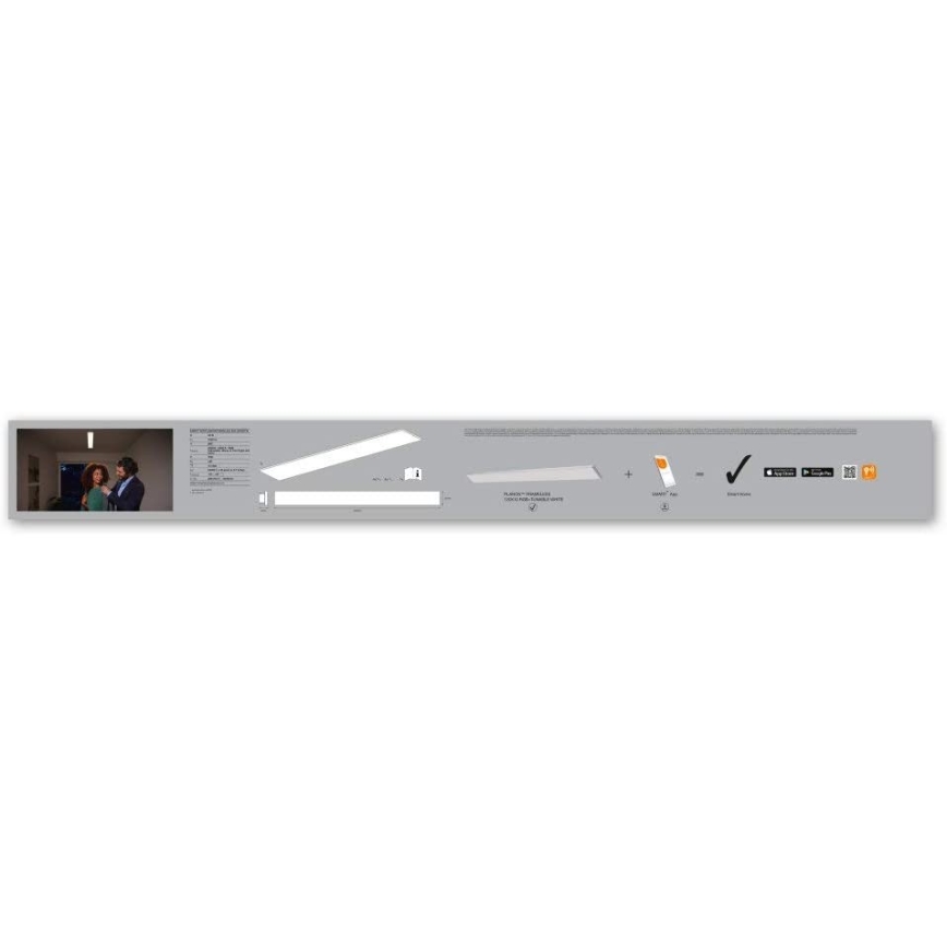 Ledvance - LED RGB Aptumšojams griestu gaismeklis SMART+ FRAMELESS LED/35W/230V