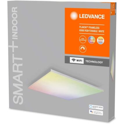 Ledvance - LED RGB Aptumšojams griestu gaismeklis SMART+ FRAMELESS LED/40W/230V