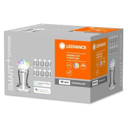 Ledvance - LED RGB Āra pagarināšanas komplekts SMART+ DOT 9xLED/2,5W/230V IP65 Wi-Fi