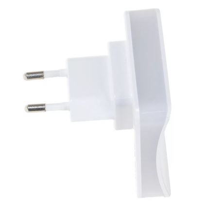 Ledvance - LED RGB orientējošā gaismeklis kontaktligzdai ar sensoru LUNETTA LED/0,3W/230V