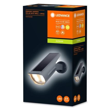 Ledvance - LED RGB Saules enerģijas lampa ar sensoru ENDURA LED/0,5W/3,6V IP44