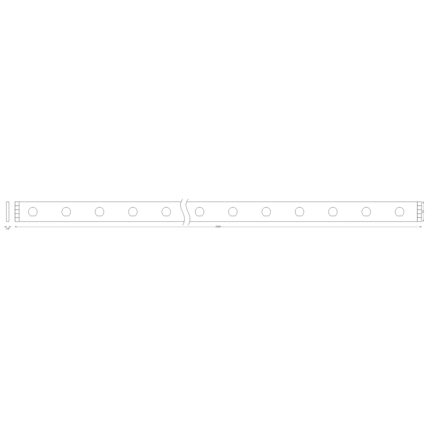 Ledvance - LED RGB+TW Aptumšojama josla SMART+ FLEX 2m LED/8,5W/230V Wi-Fi