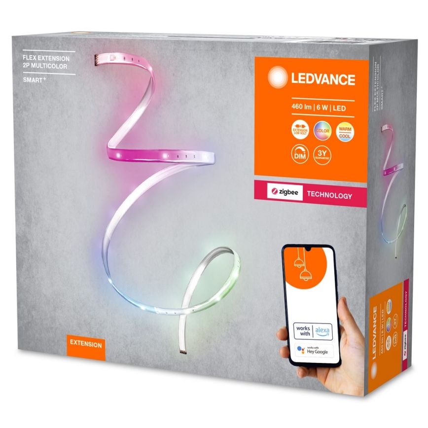 Ledvance - LED RGB+TW Pagarinājuma aptumšojama josla SMART+ FLEX 1,2m LED/6W/12V