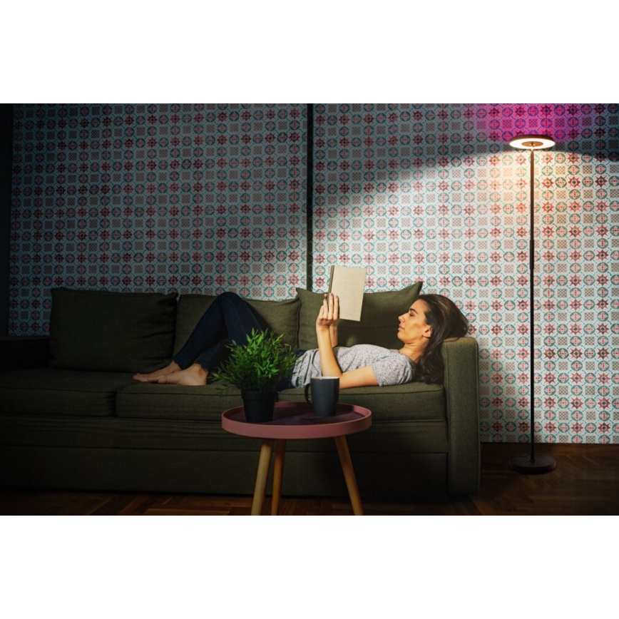 Ledvance - LED RGBW Aptumšojama grīdas stāvlampa SMART+ FLOOR LED/13,5W/230V 2700-5000K Wi-Fi