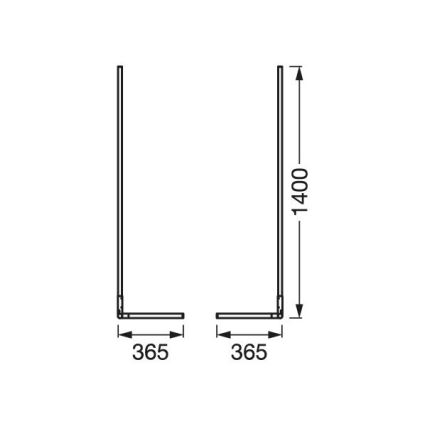 Ledvance - LED RGBW Aptumšojama grīdas stāvlampa SMART+ FLOOR LED/14W/230V 2700-6500K Wi-Fi + tālvadības pults