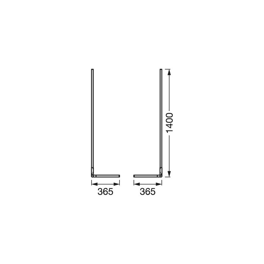Ledvance - LED RGBW Aptumšojama grīdas stāvlampa SMART+ FLOOR LED/14W/230V 2700-6500K Wi-Fi + tālvadības pults