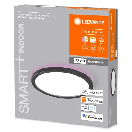 Ledvance - LED RGBW Aptumšojama griestu lampa SMART+ ORBIS LED/19W/230V 2700-6500K Wi-Fi