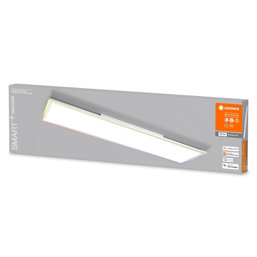 Ledvance - LED RGBW Aptumšojama griestu lampa SMART+ PLANON LED/36W/230V 2700-6500K Wi-Fi