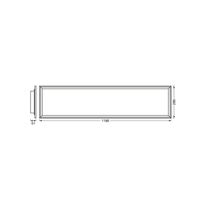 Ledvance - LED RGBW Aptumšojama griestu lampa SMART+ PLANON LED/36W/230V 2700-6500K Wi-Fi