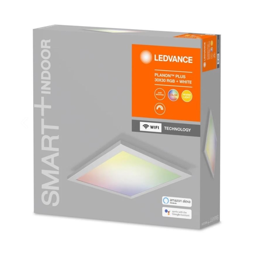 Ledvance - LED RGBW Aptumšojama griestu lampa SMART+ PLANON PLUS LED/20W/230V
