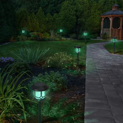 Ledvance - LED RGBW Aptumšojama saules enerģijas lampa SMART+ SOLAR LED/0,12W/3,2V 3000-6500K IP44