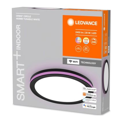 Ledvance -LED RGBW Aptumšojams griestu gaismeklis SMART+ CIRCLE LED/28W/230V Wi-Fi